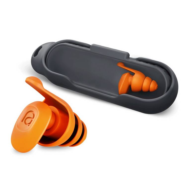 Mixx ear plugs with silicone tips for hearing protection - British product