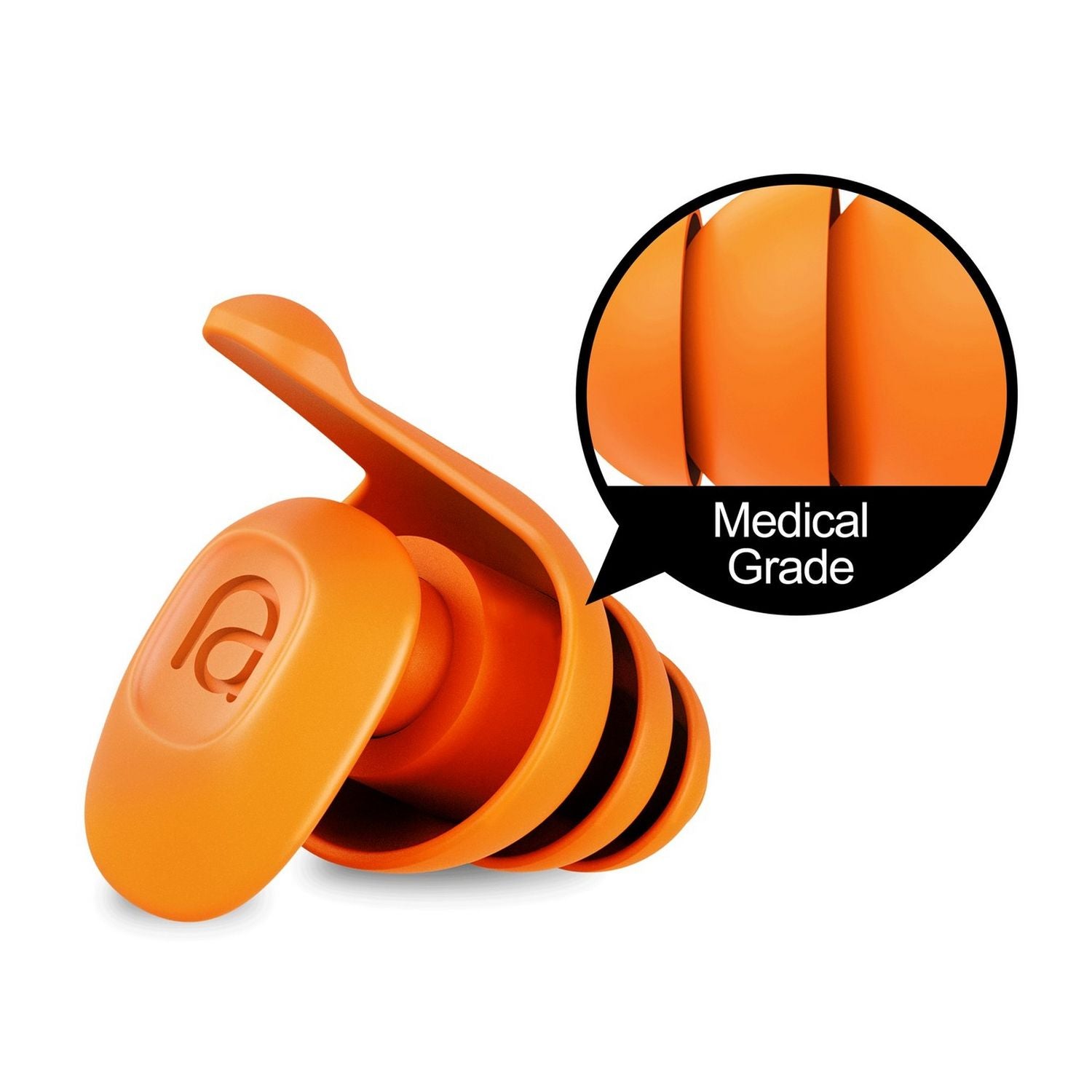 Mixx ear plugs with silicone tips for hearing protection - British product