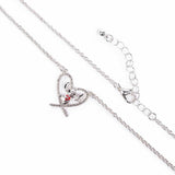 Custard London Disney Stitch pendant heart earrings set, imported from the UK