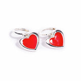 Custard London Disney Stitch pendant heart earrings set, imported from the UK