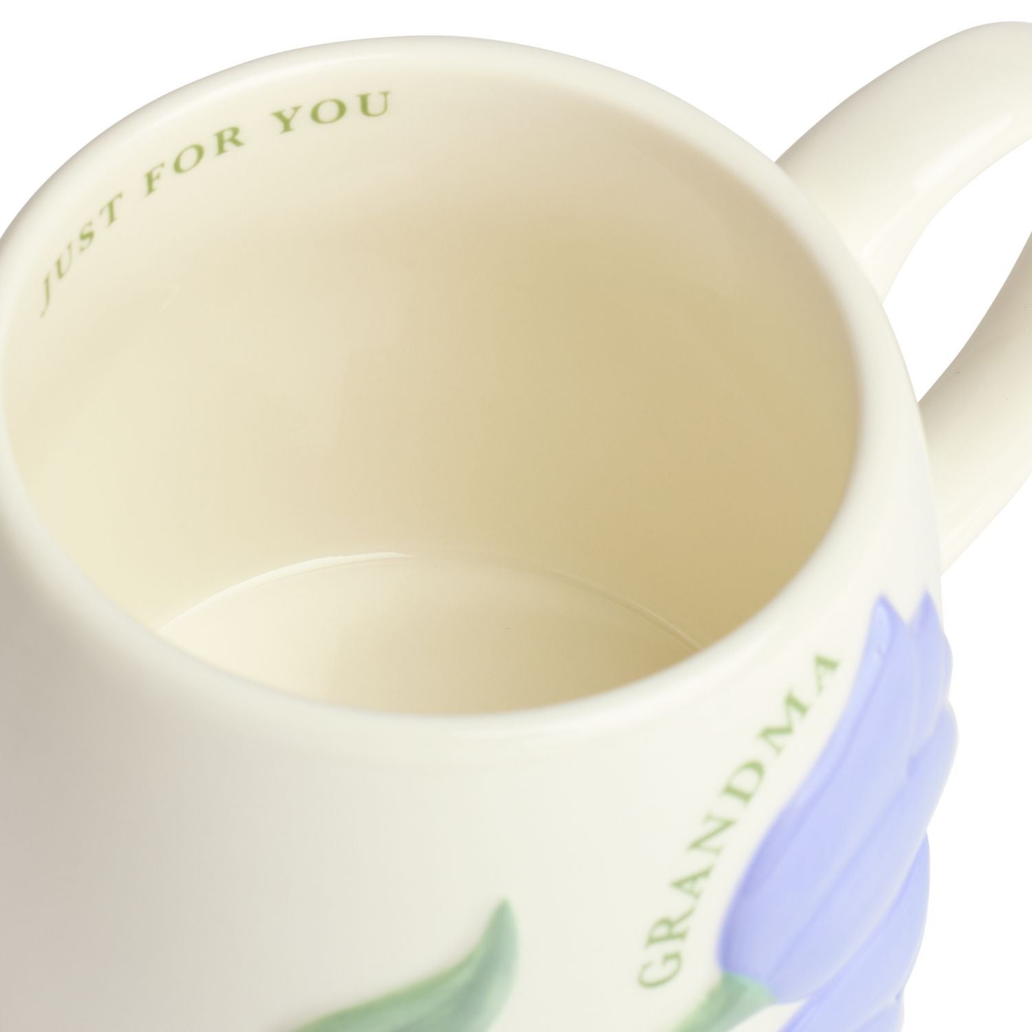 Argos Home lilac tulip cream mug 280ml - British product