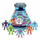 MrBeast Lab Fusion action figure pack with 5 figures (British brand)