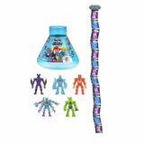 MrBeast Lab Fusion action figure pack with 5 figures (British brand)