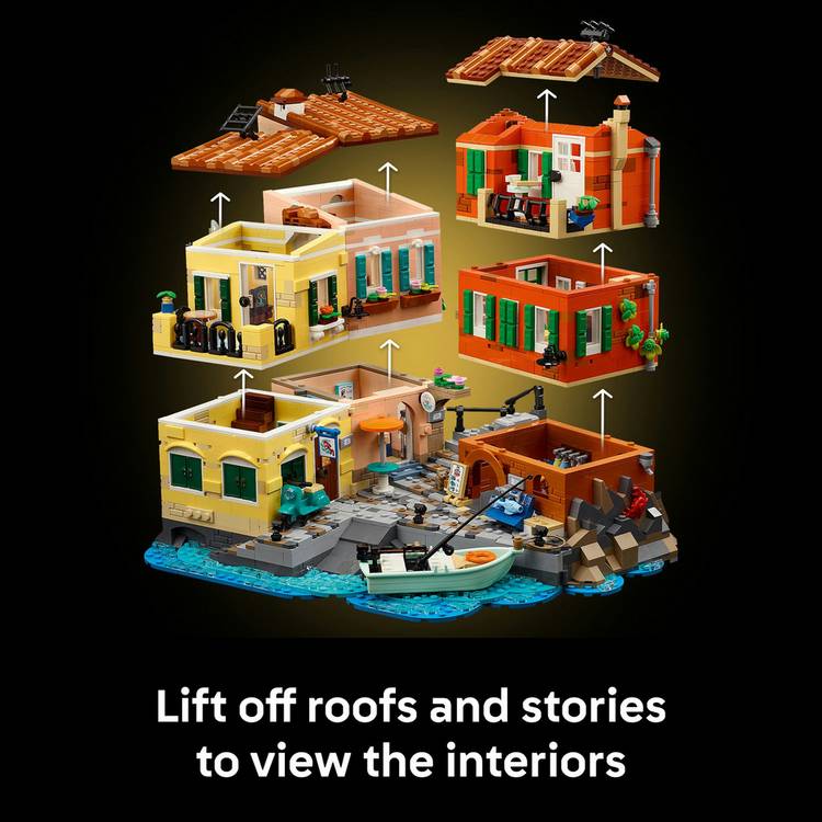LEGO Italian Riviera building set 3251 pieces, imported from the UK