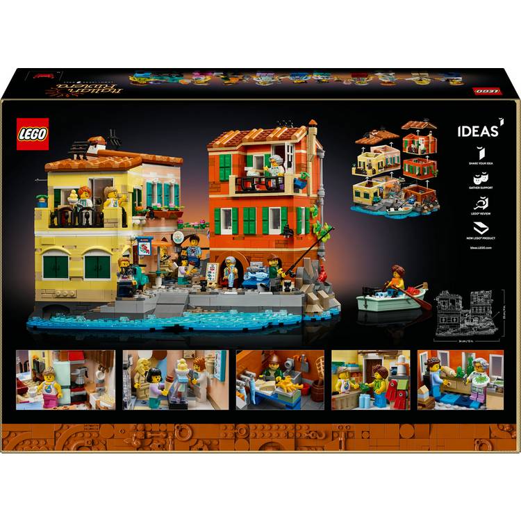 LEGO Italian Riviera building set 3251 pieces, imported from the UK
