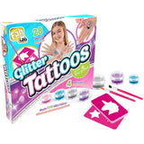 Fab Lab Glitter Tattoo Kit craft set, imported from the UK
