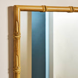 Habitat bamboo effect wood wall mirror 53x43cm (British brand)