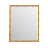 Habitat bamboo effect wood wall mirror 53x43cm (British brand)