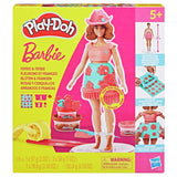 Play-Doh Barbie craft set Florals and Fringe with 3 tubs, imported from the UK