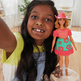 Play-Doh Barbie craft set Florals and Fringe with 3 tubs, imported from the UK