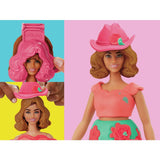 Play-Doh Barbie craft set Florals and Fringe with 3 tubs, imported from the UK