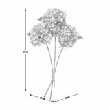 Argos Home artificial blue hydrangea stems 3 pack 61cm - British product