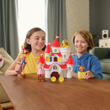 Super Mario Mushroom Kingdom figures playset with Bowser (British brand)