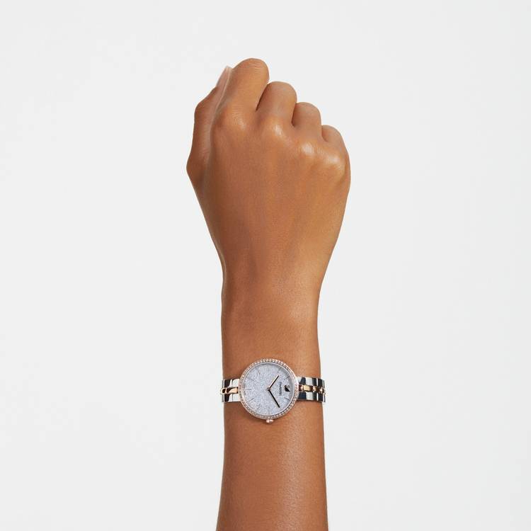 Swarovski Cosmopolitan bracelet watch rose gold stainless steel 40mm - British product