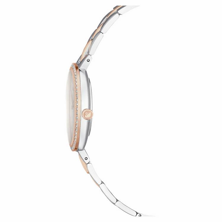 Swarovski Cosmopolitan bracelet watch rose gold stainless steel 40mm - British product