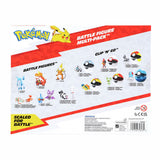 Pokémon battle figure 6 pack set, UK version