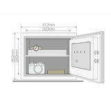 Yale fire safe medium 41.20cm, UK version