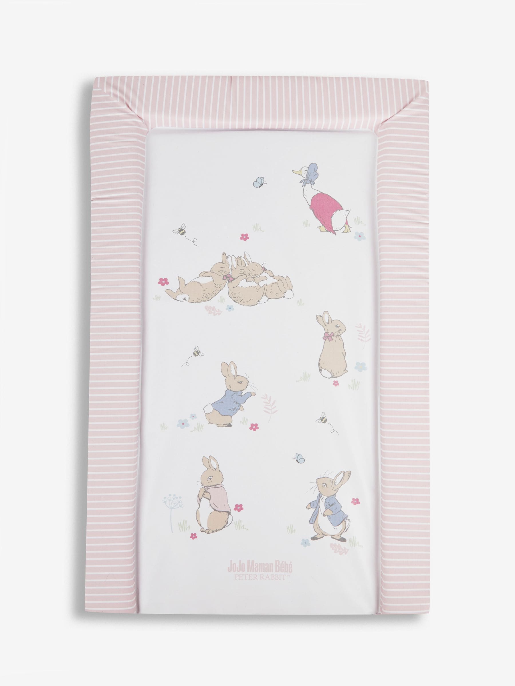 حصيرة تغيير JoJo Maman Bébé وردية Beatrix Potter مقاس 70x50 سم - منتج بريطاني