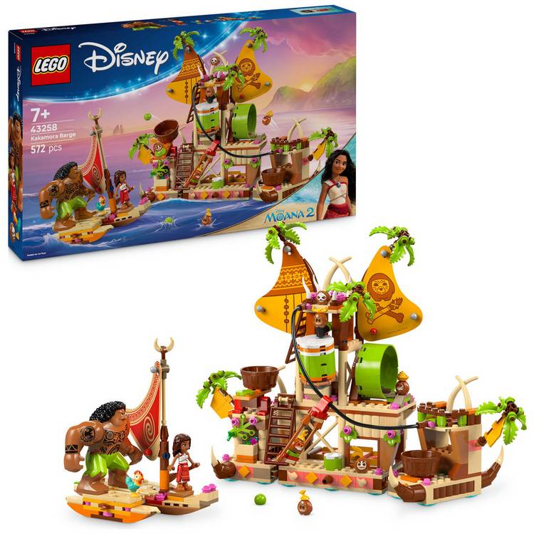 LEGO Disney Moana 2 Kakamora Barge building toy 43258 - British product