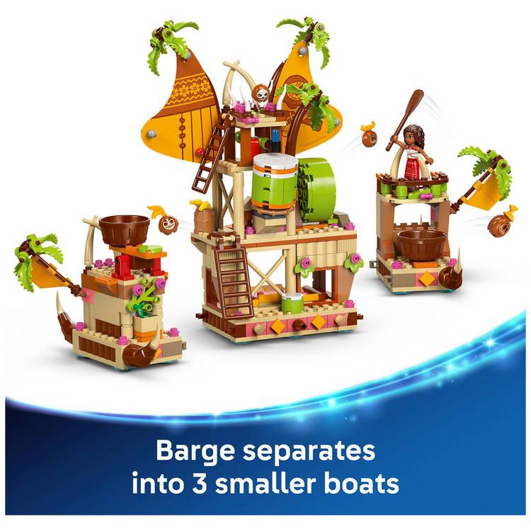 LEGO Disney Moana 2 Kakamora Barge building toy 43258 - British product