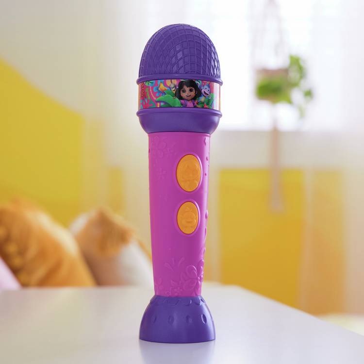 Dora toy microphone Rainforest Rhythms, imported from the UK
