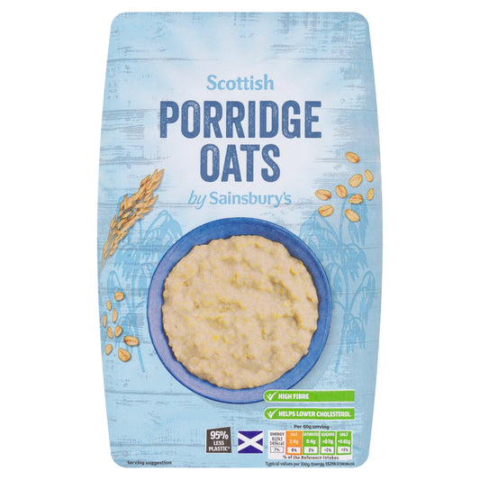 Sainsbury's Scottish Porridge Oats 1kg Porridge & oats Sainsburys   