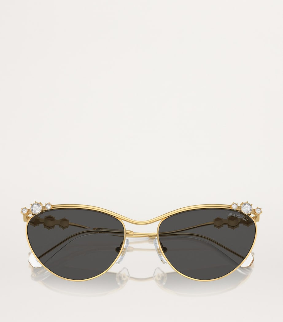 Swarovski Metal SK7017 Sunglasses (British brand)