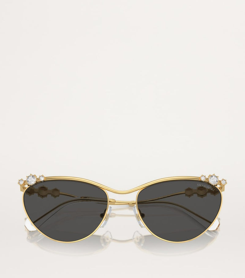 Swarovski Metal SK7017 Sunglasses (British brand)
