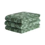 Argos Home tea towels green foliage pack of 3 - British product
