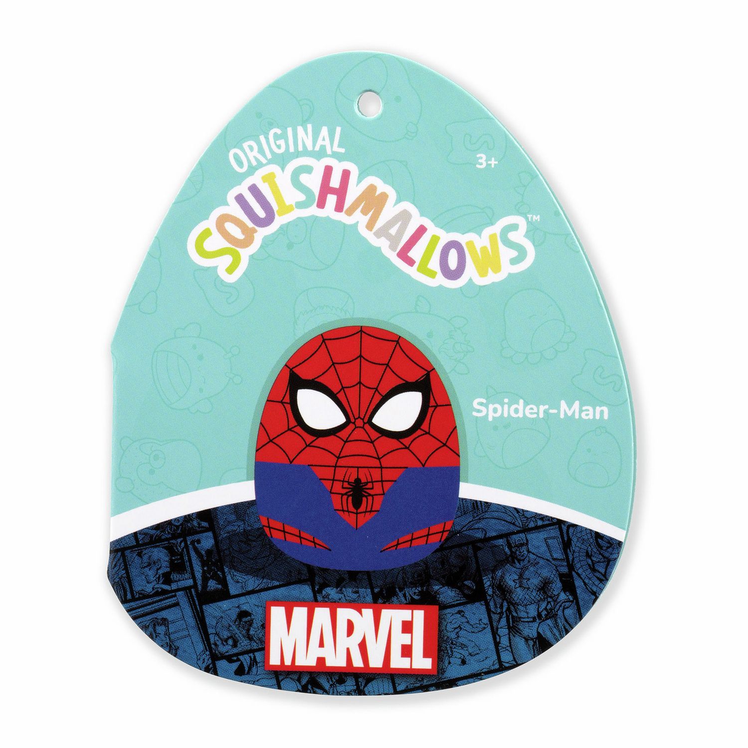 Squishmallows soft toy Spider-Man 8 inch, UK version