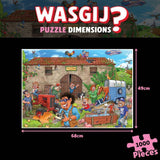 Wasgij Harvesting Happiness destiny jigsaw puzzle 1000 pieces (British brand)