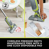 Shark VacMop Cordless vacuum mop hard floor cleaner (British brand)