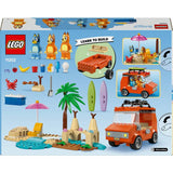 LEGO Bluey beach car toy set 133 pieces - British product