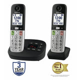 Panasonic cordless phone twin pack - British product