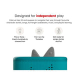 Tonies Teal Toniebox2 starter set with Creative Tonie, UK version
