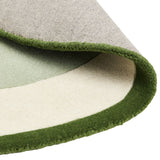 Habitat abstract circle wool cut pile rug 120x120cm (British brand)