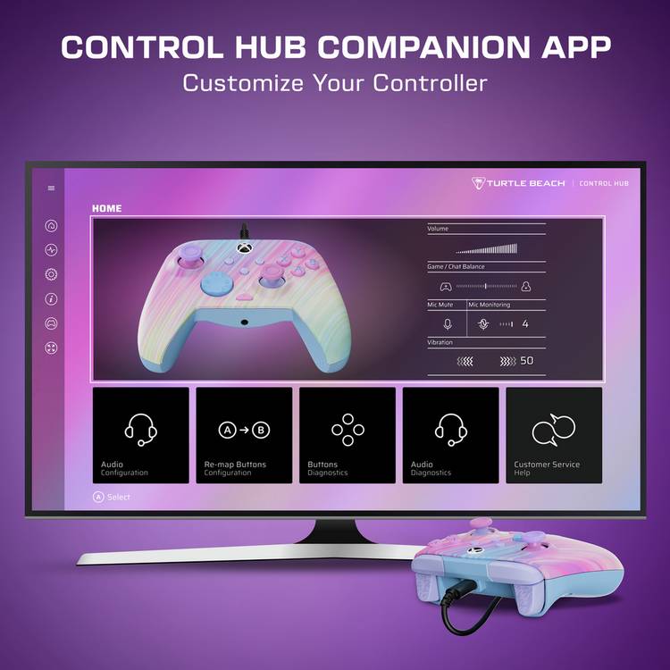 Turtle Beach Cotton Candy controller, UK version