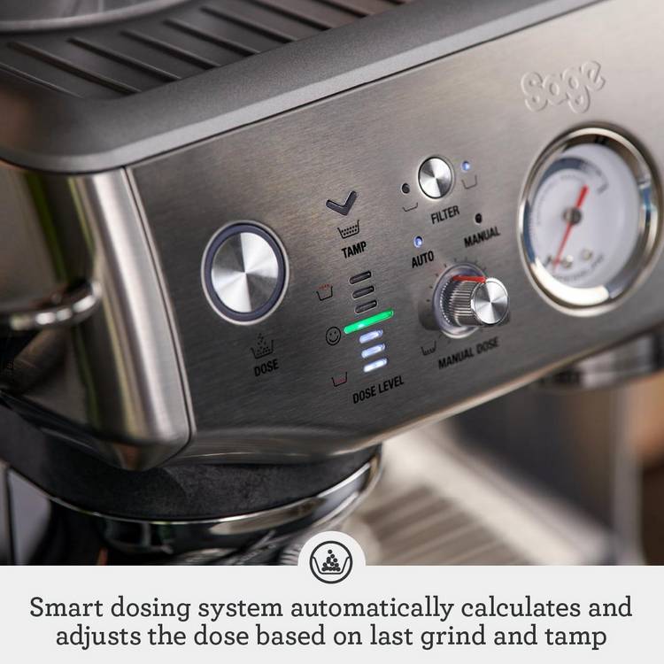Sage Barista Express Impress espresso coffee machine, UK version