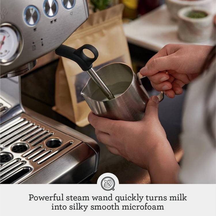 Sage Barista Express Impress espresso coffee machine, UK version