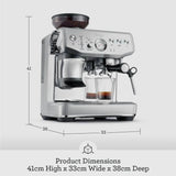 Sage Barista Express Impress espresso coffee machine, UK version