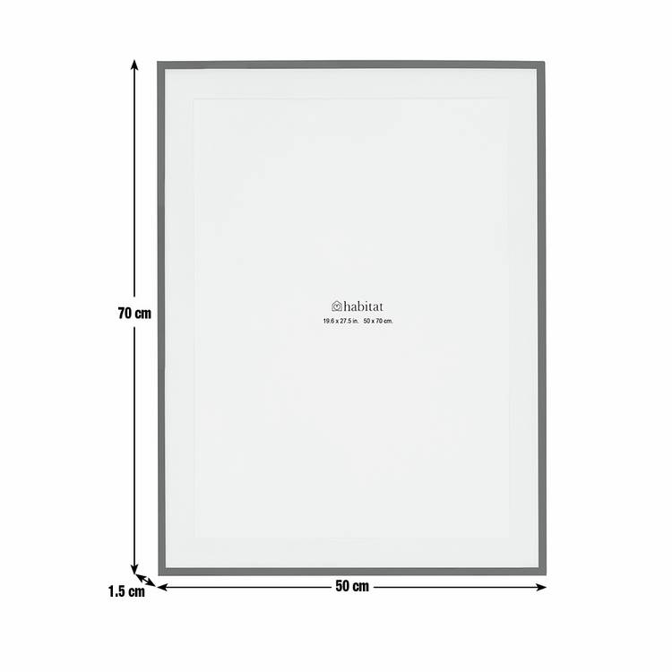 Habitat cobalt blue picture frame 50x70cm (British brand)