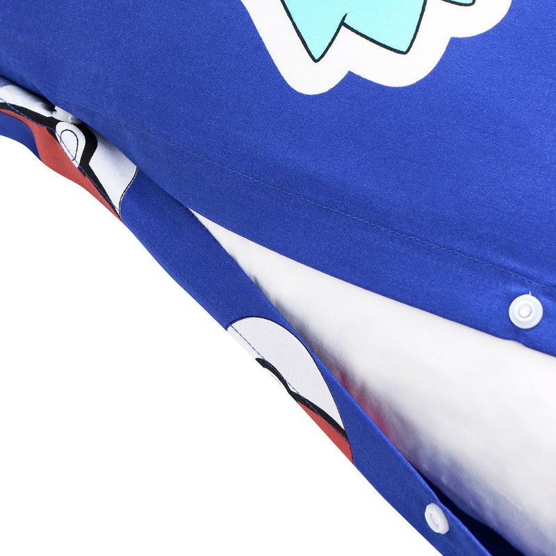 Pokémon Powerful Blue Kids Bedding Set - Double