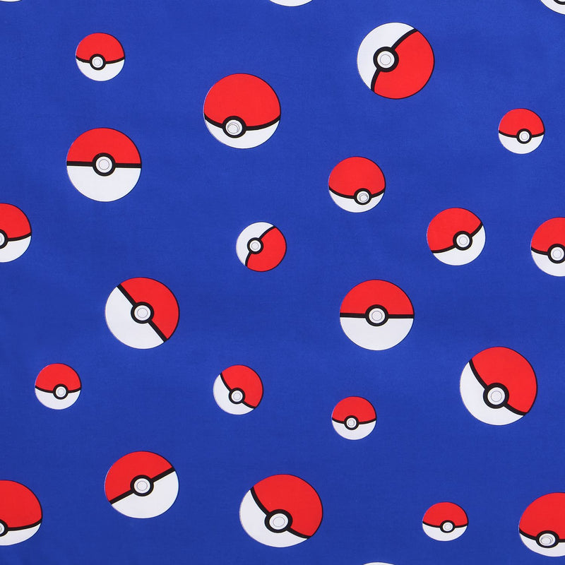 Pokémon Powerful Blue Kids Bedding Set - Double