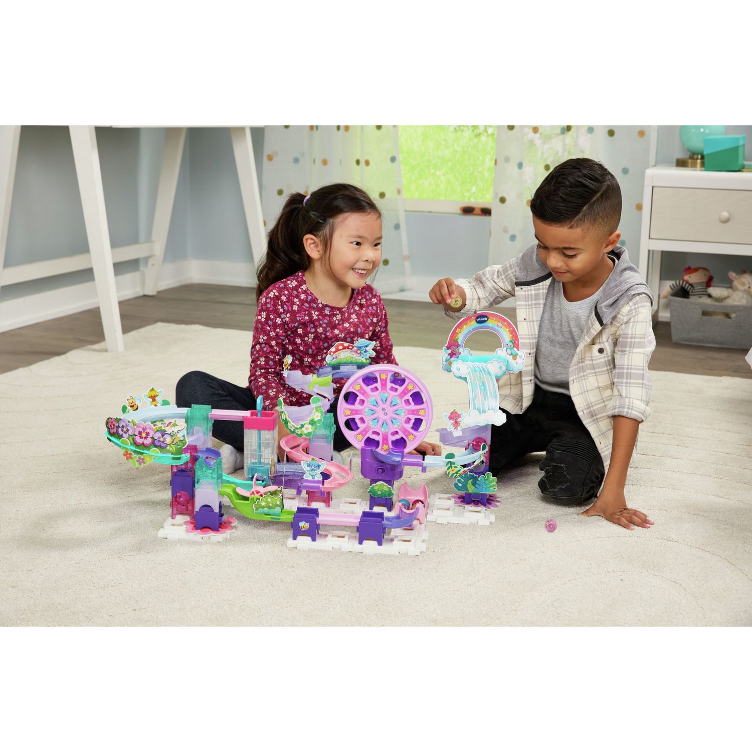 VTech Marble Rush Petal Power marble run toy set, UK version