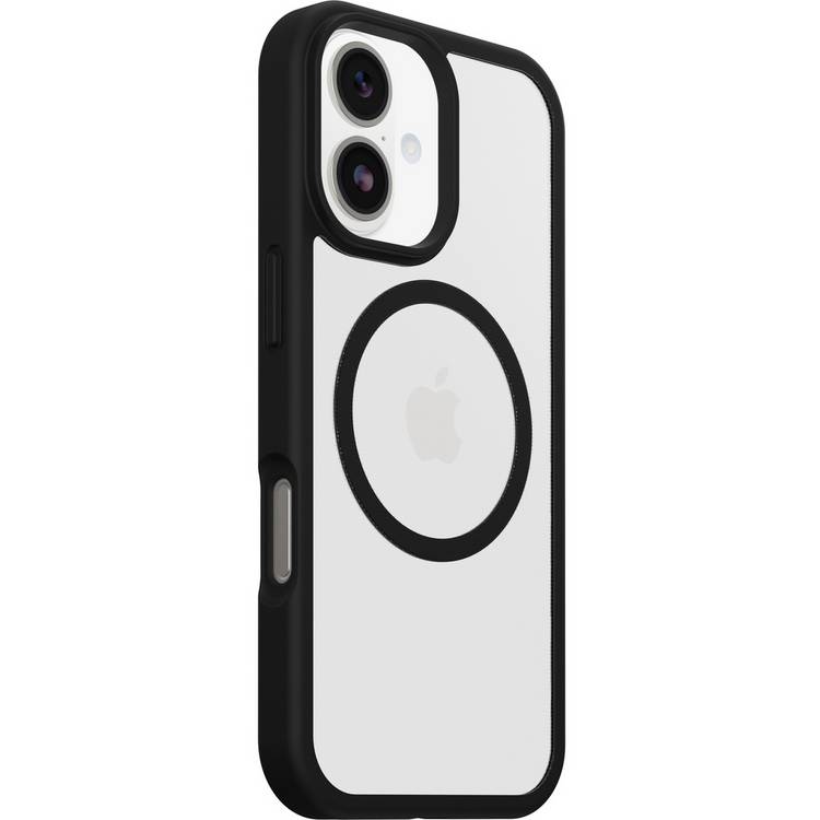 OtterBox React MagSafe phone case in black, UK version