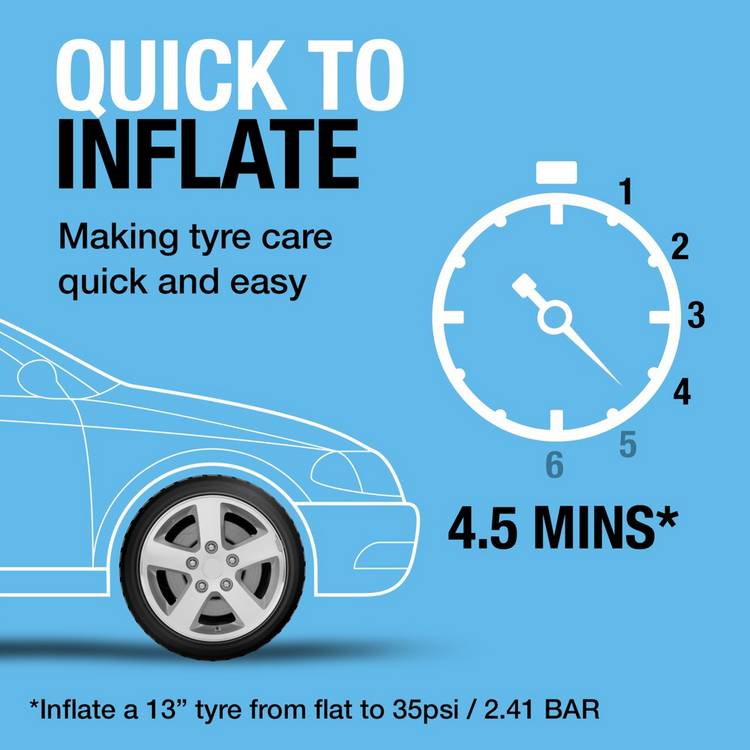 Ring Automotive RAC612 digital tyre inflator UK version