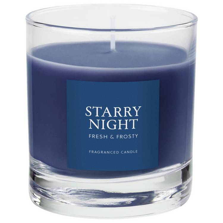 Wax Lyrical Starry Night candle 8.2cm - British product