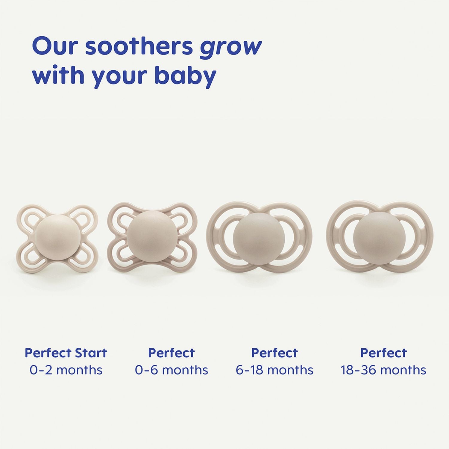 MAM Perfect Night soother for babies 0-6 months, 2 pack (British brand)