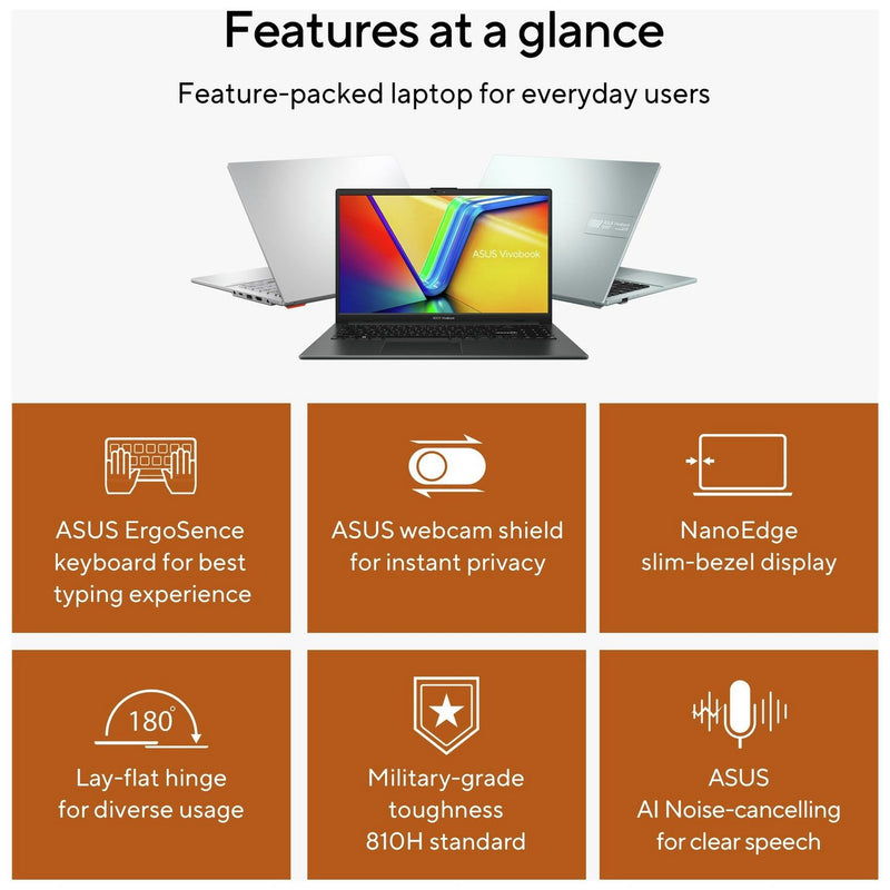 ASUS Vivobook Go 15 laptop 15.6 inch (British brand)