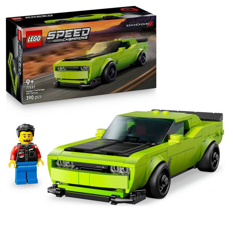 LEGO Dodge Challenger SRT Hellcat building toy 390 pieces - British product